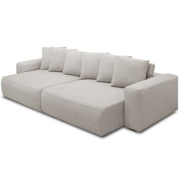 Sofá Retrátil Reclinável 3 Lugares Sala de Estar 230cm Van Gogh F04 Linho Natural - Lyam Decor - 7 Sofá Retrátil Reclinável 3 Lugares Sala de Estar 230cm Van Gogh F04 Linho Natural - Lyam Decor - 7