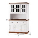 Ver imagem 6 de Cristaleira Arca e Oratório 6 Portas 2 Gavetas Manchester 2003 Linz Móveis