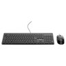 Teclado e Mouse Philips, Usb, Abnt2, Perfil Baixo, Preto - S - 2