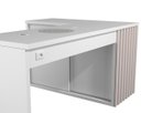 Ver imagem 1 de Mesa Nails Premium Ripado 167x117 Cm com Aspirador