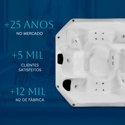 Spa Quadrado Montreal Completo com Hidro em Acrílico - 127v - 5
