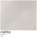 Ver imagem 5 de Puff Decorativo Redondo Liz Sala de Estar Bouclé Off White - Nexta Casa