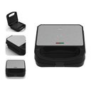 Ver imagem 4 de Sanduicheira e Grill Hq 750w Antiaderente Inox Hq-sg001 220v