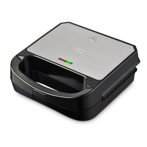Sanduicheira e Grill Hq 750w Antiaderente Inox Hq-sg001 220v