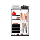 Ver imagem 1 de Closet Aramado - Linear Clr 250 com Gaveta - 1,30m - Preto