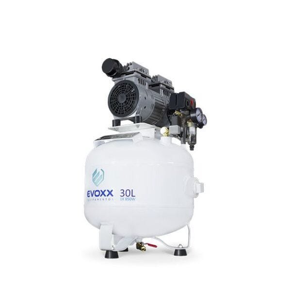 Compressor de Ar Odontológico Evoxx - 30 L 1,14 HP - 220V