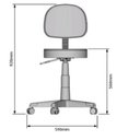 Ver imagem 3 de Maca Cama Com Cadeira Mocho Para Salão De Beleza Ideal Limpeza Pele Estética Facial Cílios Sobrancel