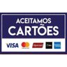 PLACA ACEITAMOS CARTÕES - 1
