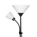 Ver imagem 1 de Luminária Abajur Chão Duo Floor Pedestal Articulada Lustre Decoraçao Iluminaçao