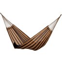 Ver imagem 1 de Rede de Dormir Descanso Náilon Amazona impermeável Marrom e Caramelo