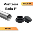 Ver imagem 2 de 100 Ponteira Interna Bola 1 Polegada Cadeira:Preto
