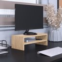 Ver imagem 3 de Kit 04 Suportes Para Monitor Stand Home Office Lap 63 cm L03 Amadeirado - Lyam Lyam Decor