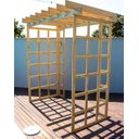 Ver imagem 4 de Pergolado de Madeira 2,20x1,35 Metros - Modelo Carménère - Pensemadeiras - Única Único