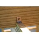 Ver imagem 5 de Pergolado de Madeira 2,20x1,35 Metros - Modelo Carménère - Pensemadeiras - Única Único