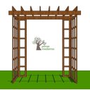 Ver imagem 7 de Pergolado de Madeira 2,20x1,35 Metros - Modelo Carménère - Pensemadeiras - Única Único