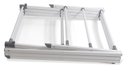 Ver imagem 4 de Varal Vertical de Chão Retrátil Dobravél 3 Andares Branco - Powermaid