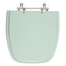 Assento Laqueado Fit Verde Água P/Louça Celite - 1