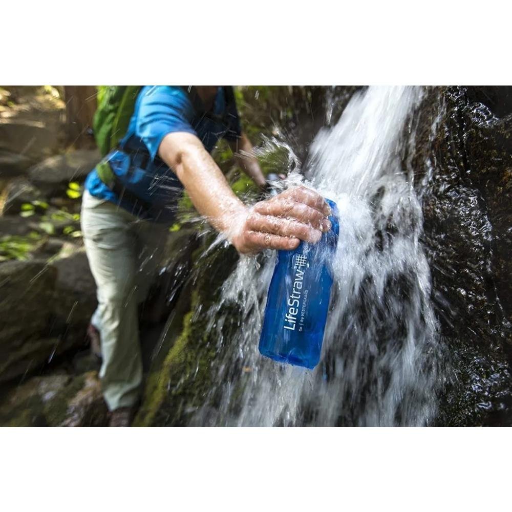 Garrafa De Filtro Água Lifestraw 2 Estágios Para Camping MadeiraMadeira