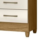 Ver imagem 6 de Guarda Roupa Solteiro 82cm 3 Portas Zeno Freijó/off Z17 - Mpozenato