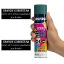 Ver imagem 7 de Tinta Spray 400ml Verde Escuro Uso Geral em Aço Ferro Gesso Cerâmica Couro | Universo | Kit 02 Un