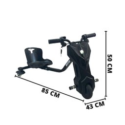 Drift Triciclo Elétrico Scooter Motorizado Infantil Freio Kit de Proteção 120w Importway Bwdtek-120w - 2 Drift Triciclo Elétrico Scooter Motorizado Infantil Freio Kit de Proteção 120w Importway Bwdtek-120w - 2