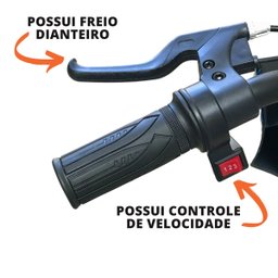 Drift Triciclo Elétrico Scooter Motorizado Infantil Freio Kit de Proteção 120w Importway Bwdtek-120w - 6 Drift Triciclo Elétrico Scooter Motorizado Infantil Freio Kit de Proteção 120w Importway Bwdtek-120w - 6