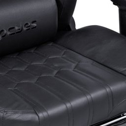 Cadeira Gamer Mad Racer V16 Preta em Couro Legitimo Edicao Limitada Numerada - 13