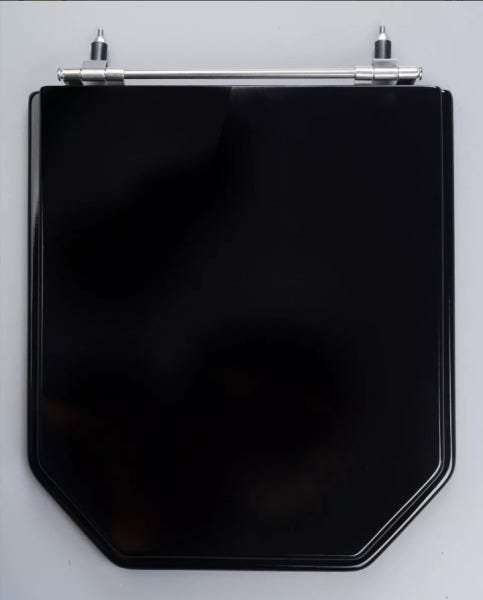 Assento Atrium Laqueado Preto para Louça Incepa - 1