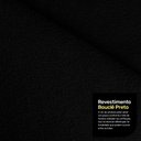 Ver imagem 3 de Sofá Living Bloom 180cm 02 Lugares com Pés de Madeira Bouclê Preto - Abmaza