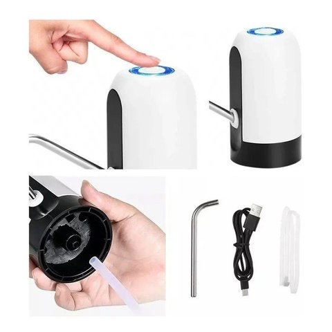 Bomba de Água Elétrica Usb P/ Filtro Bebedouro Garrafas