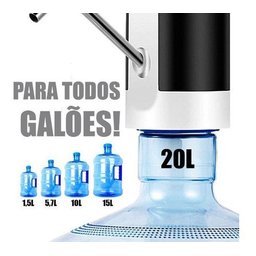 Bomba De Água Elétrica Usb P/ Filtro Bebedouro Garrafas - 6