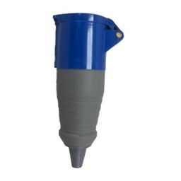 Acoplamento 2p+t 32a 220/240v Azul 3256 Soprano - 1