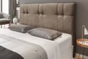 Ver imagem 1 de Cabeceira Azaleia 1,60 Tecido Suede Amassado Cor 507 (bege)