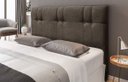 Ver imagem 1 de Cabeceira Azaleia 1,60 Tecido Suede Amassado Cor 506 (marrom)