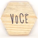 Ver imagem 1 de Tábua mini hexágono ¨Você¨