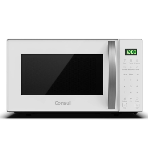 Microondas 23L Menu Digital Funcao Marmita Descongelar Limpeza Branco 110V Consul