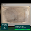 Ver imagem 4 de Microondas 23L Menu Digital Funcao Marmita Descongelar Limpeza Branco 110V Consul