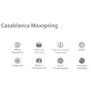 Ver imagem 3 de Colchão Solteiro Herval Molas Maxspring Hotelaria Casablanca (88x188x26) -