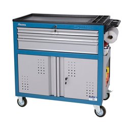 Carrinho Fechado com 3 Gavetas Porta Inferior Marcon CR-58 - 1