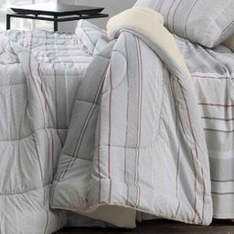 Edredom Queen Altenburg Shell Stripe Malha 100% Algodão - 3 Edredom Queen Altenburg Shell Stripe Malha 100% Algodão - 3