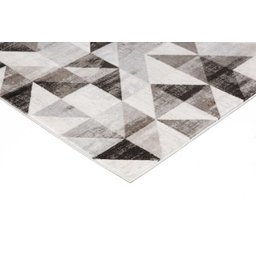 Tapete Condor Des.05 Cinza e Grafite 0,50x1,00M - Edx Tapetes - 4