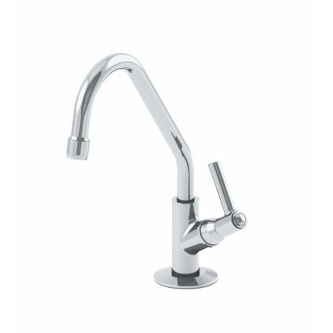 Torneira Para Cozinha 1169 Metal Cromado C-70 Bica Móvel Bancada Com Sistema 1/4 De Volta Lp