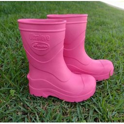 Bota Ultraleve Eva Rosa N33 Infantil - 1