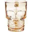 Ver imagem 1 de Caneca Chopp Cerveja Vidro Caveira Rock 510 Ml Rainbow