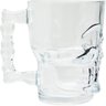 Canecas Chopp Cerveja De Vidro Caveira Rock Style 365ml - 1