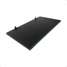 1 Prateleira Preta 50X30 Com Suporte Flutuante Mdf  Organizadora Decoração Cozinha Quarto Banheiro - 1