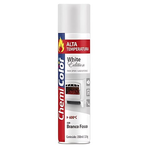 Tinta Spray Alta Temperatura 350ml Chemicolor