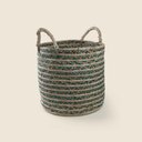 Ver imagem 1 de Cesto Mint Fibra Natural Verde 31cm - A\casa