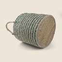 Ver imagem 2 de Cesto Mint Fibra Natural Verde 31cm - A\casa