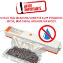 Ver imagem 3 de Seladora Embaladora A Vácuo Freshpack Sacola Plástica 30 Cm 220 V GT617-2 Lorben